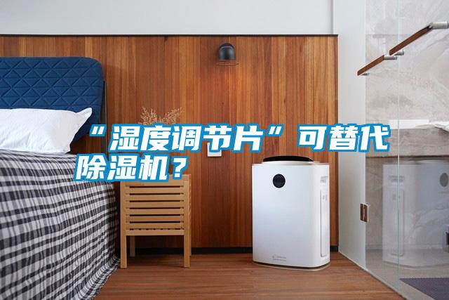 “濕度調(diào)節(jié)片”可替代除濕機(jī)?