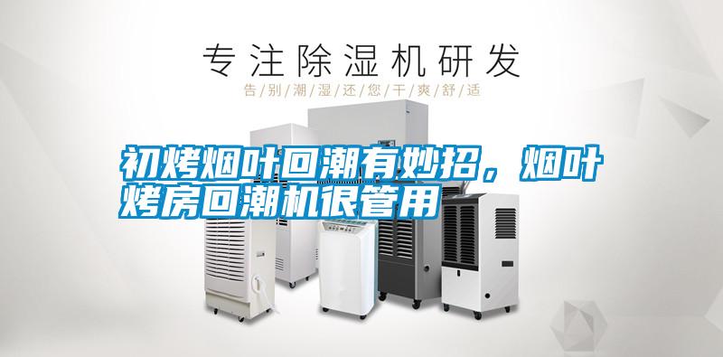初烤煙葉回潮有妙招,煙葉烤房回潮機(jī)很管用