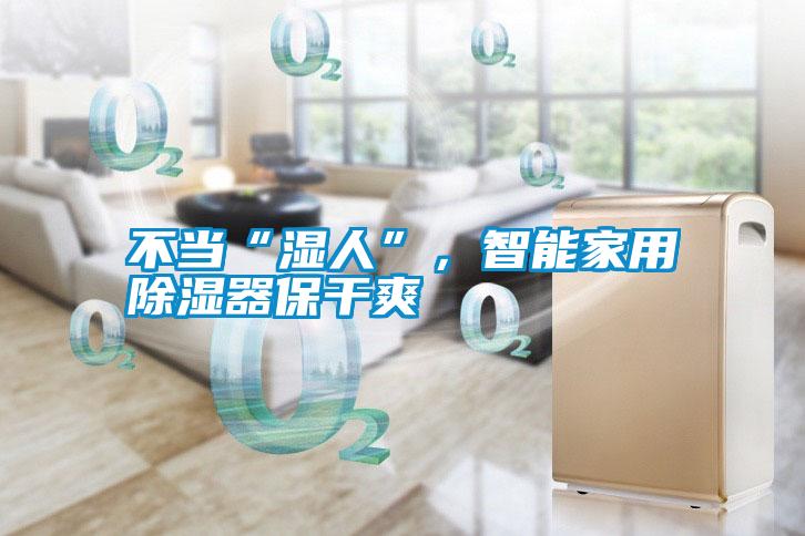 不當“濕人”,智能家用除濕器保干爽