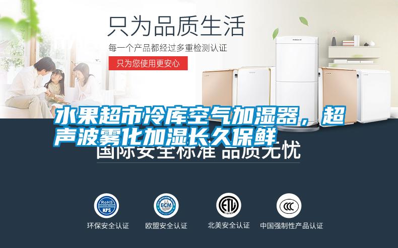 水果超市冷庫空氣加濕器,超聲波霧化加濕長久保鮮