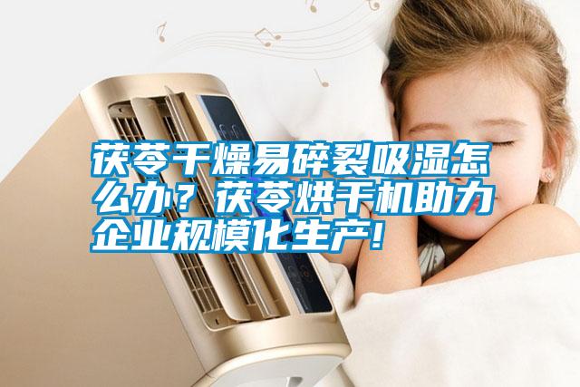 茯苓干燥易碎裂吸濕怎么辦?茯苓烘干機助力企業規模化生產!