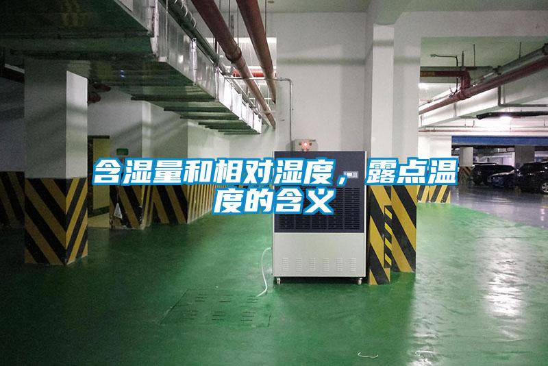 含濕量和相對濕度，露點(diǎn)溫度的含義