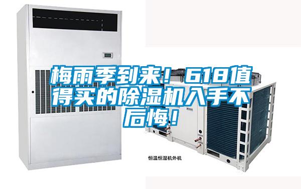 梅雨季到來！618值得買的除濕機(jī)入手不后悔！