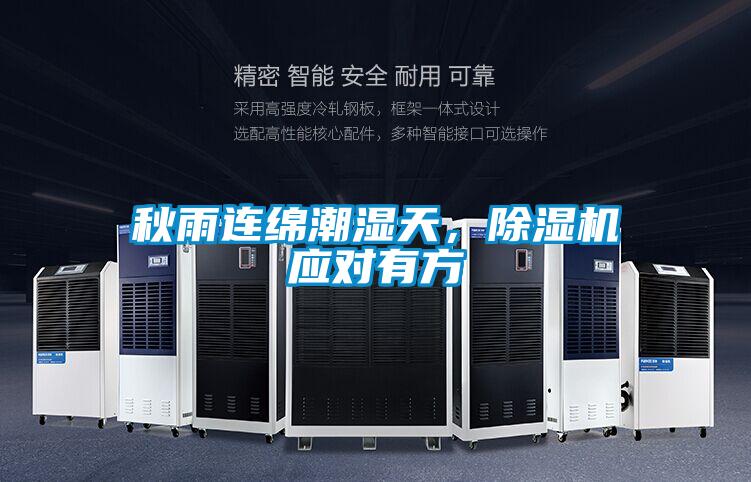 秋雨連綿潮濕天,除濕機應對有方