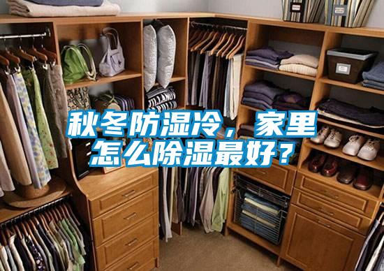 秋冬防濕冷,家里怎么除濕最好?