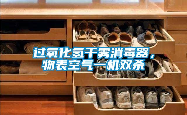 過氧化氫干霧消毒器，物表空氣一機雙殺