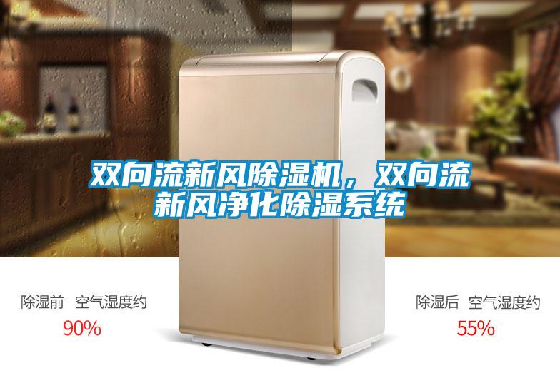 雙向流新風除濕機，雙向流新風凈化除濕系統