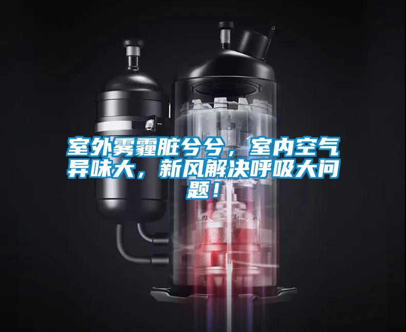 室外霧霾臟兮兮,室內(nèi)空氣異味大,新風(fēng)解決呼吸大問題!