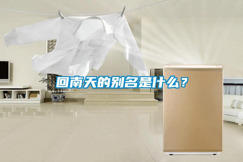 回南天的別名是什么？
