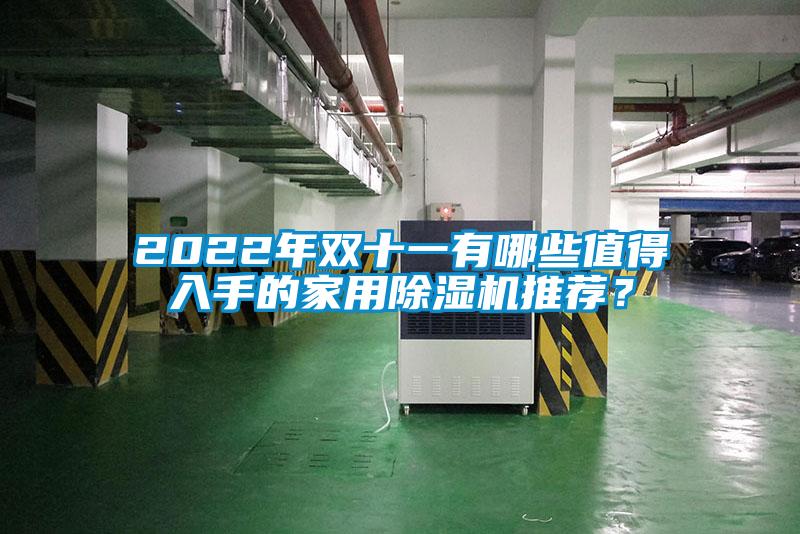 2022年雙十一有哪些值得入手的家用除濕機推薦?