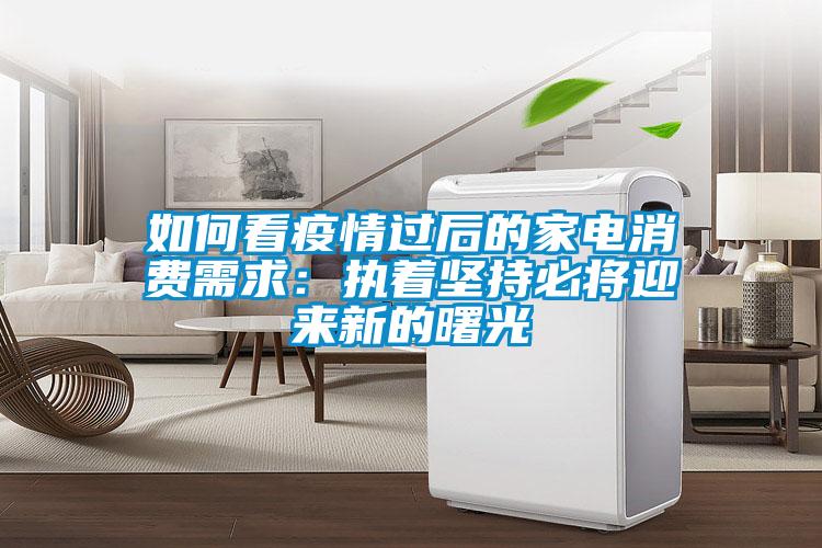 如何看疫情過后的家電消費(fèi)需求:執(zhí)著堅(jiān)持必將迎來新的曙光