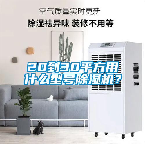 20到30平方用什么型號除濕機？