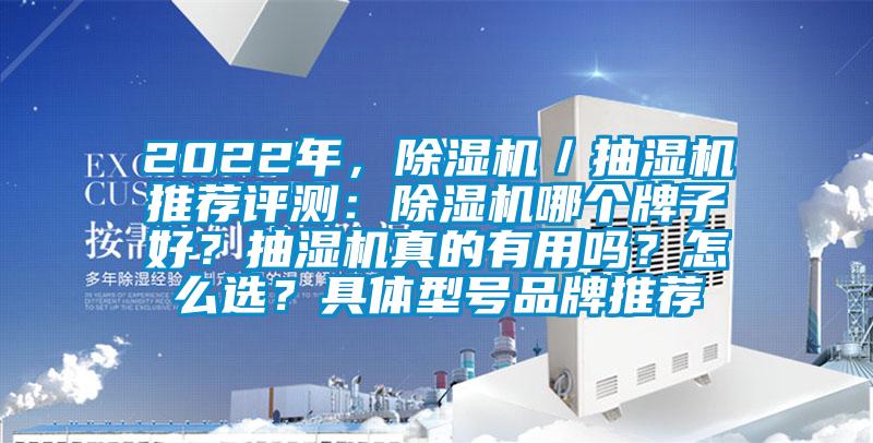 2022年，除濕機／抽濕機推薦評測：除濕機哪個牌子好？抽濕機真的有用嗎？怎么選？具體型號品牌推薦