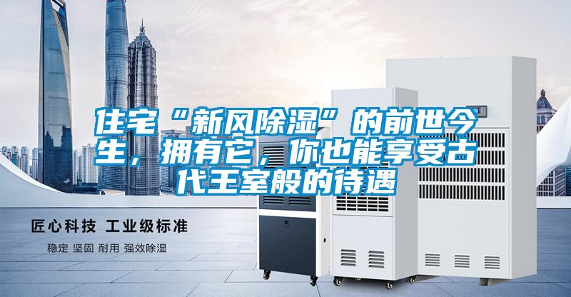 住宅“新風除濕”的前世今生,擁有它,你也能享受古代王室般的待遇