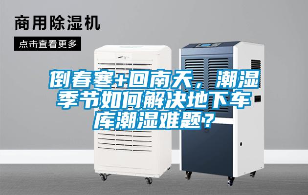倒春寒+回南天，潮濕季節(jié)如何解決地下車庫(kù)潮濕難題？