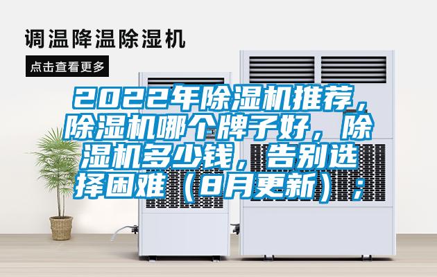 2022年除濕機推薦，除濕機哪個牌子好，除濕機多少錢，告別選擇困難（8月更新）；