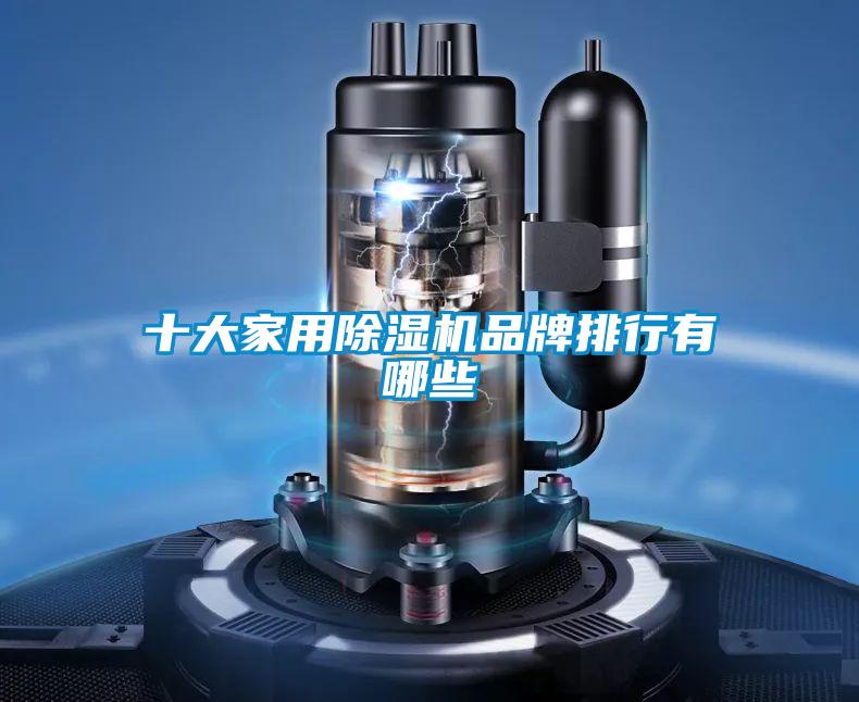 十大家用除濕機品牌排行有哪些