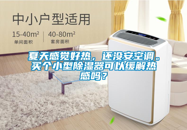 夏天感覺(jué)好熱,還沒(méi)安空調(diào)。買(mǎi)個(gè)小型除濕器可以緩解熱感嗎?
