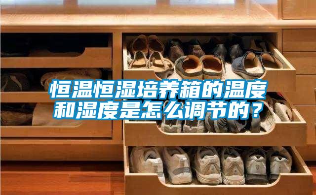 恒溫恒濕培養箱的溫度和濕度是怎么調節的？