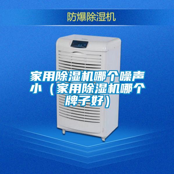 家用除濕機哪個噪聲小(家用除濕機哪個牌子好)