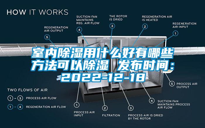室內(nèi)除濕用什么好有哪些方法可以除濕 發(fā)布時間:2022-12-18