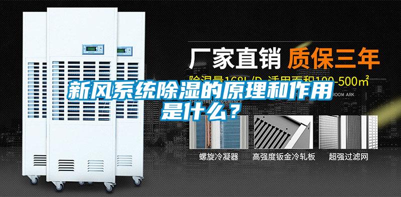 新風(fēng)系統(tǒng)除濕的原理和作用是什么?