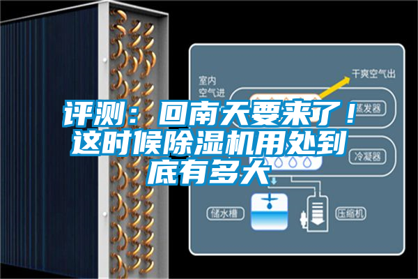 評(píng)測(cè):回南天要來(lái)了!這時(shí)候除濕機(jī)用處到底有多大