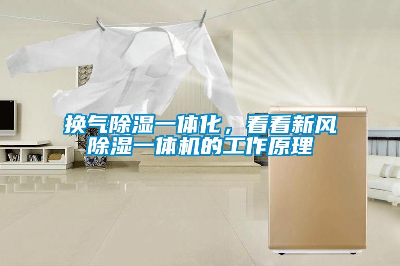 換氣除濕一體化，看看新風(fēng)除濕一體機的工作原理