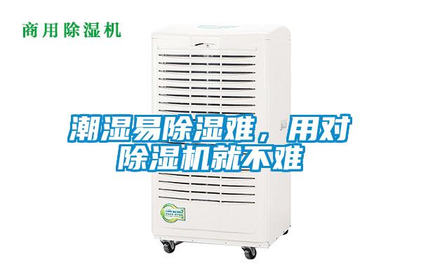 潮濕易除濕難,用對除濕機就不難