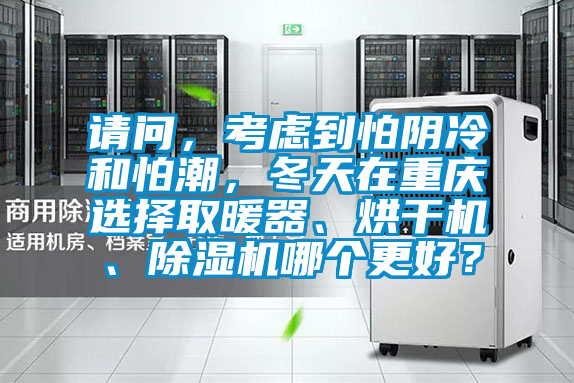 請問，考慮到怕陰冷和怕潮，冬天在重慶選擇取暖器、烘干機、除濕機哪個更好？