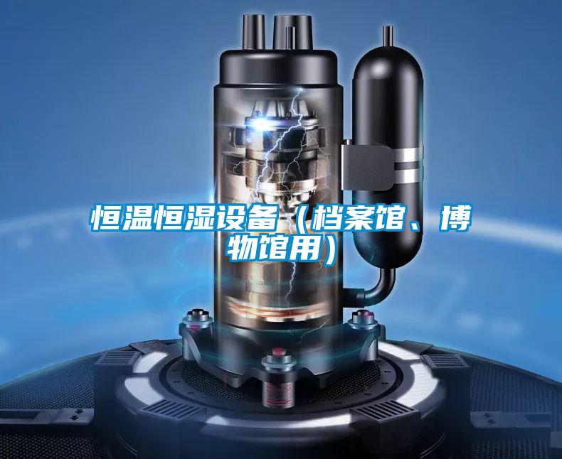恒溫恒濕設(shè)備(檔案館、博物館用)