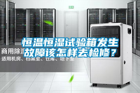 恒溫恒濕試驗箱發生故障該怎樣去檢修？