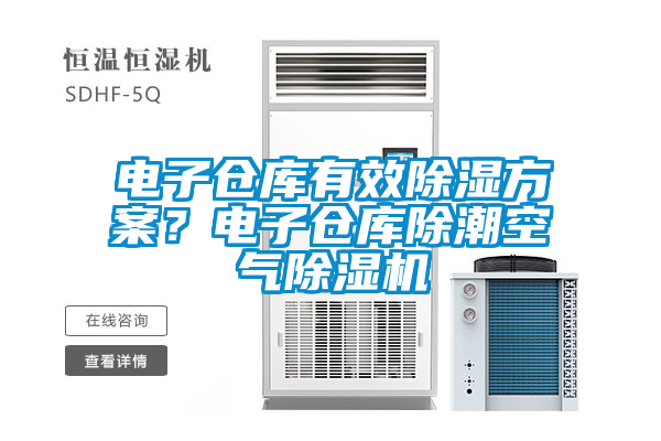 電子倉庫有效除濕方案？電子倉庫除潮空氣除濕機(jī)