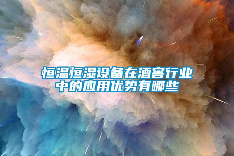 恒溫恒濕設備在酒窖行業中的應用優勢有哪些
