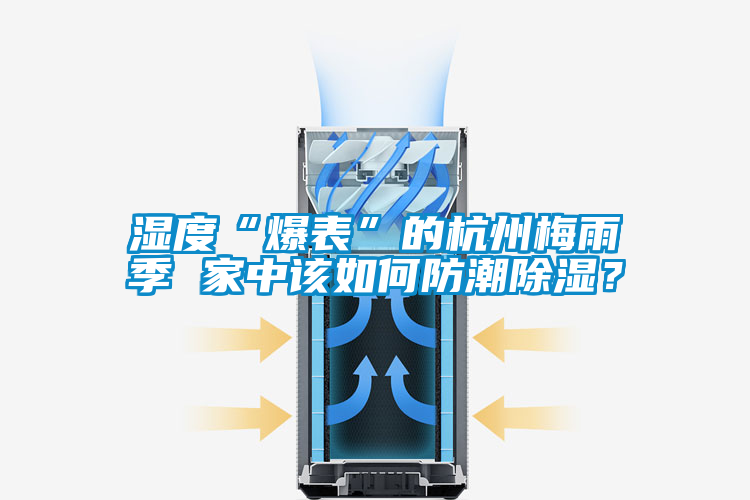 濕度“爆表”的杭州梅雨季 家中該如何防潮除濕？