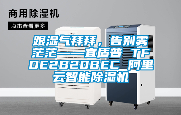 跟濕氣拜拜，告別霧茫?！硕芷?TFDE2B20BEC 阿里云智能除濕機