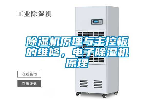 除濕機原理與主控板的維修,電子除濕機原理