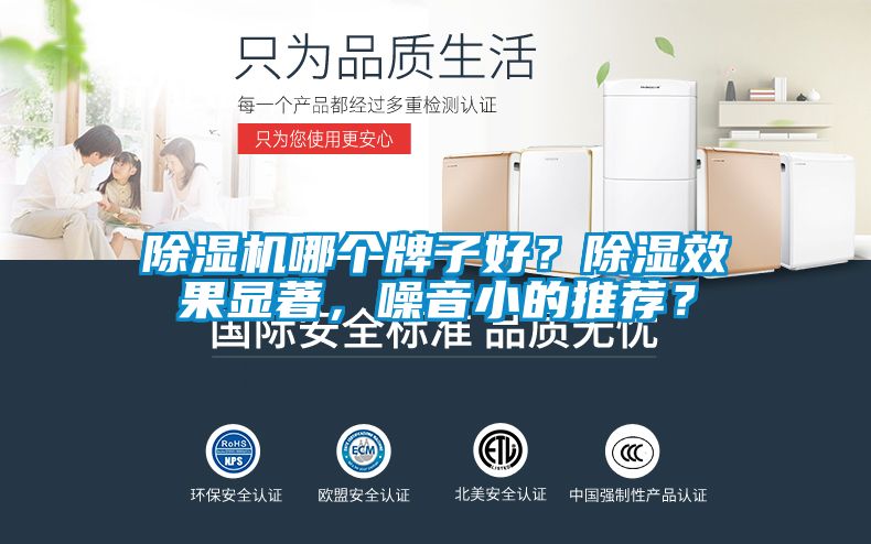 除濕機哪個牌子好？除濕效果顯著，噪音小的推薦？