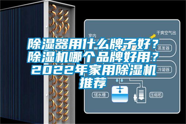 除濕器用什么牌子好？除濕機哪個品牌好用？2022年家用除濕機推薦