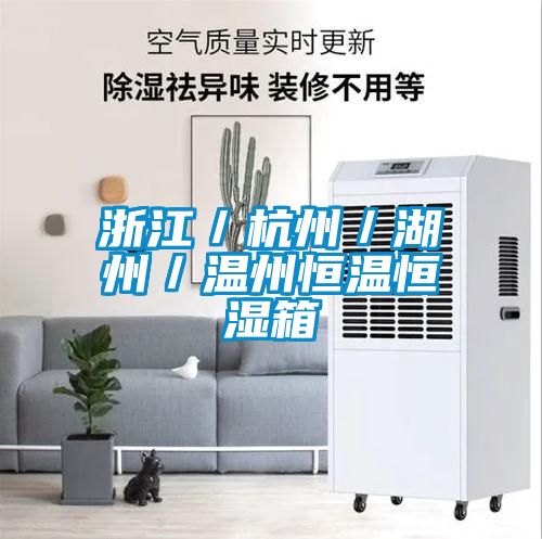 浙江/杭州/湖州/溫州恒溫恒濕箱