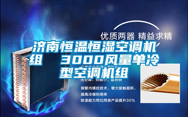 濟南恒溫恒濕空調機組 3000風量單冷型空調機組