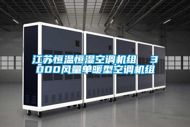 江蘇恒溫恒濕空調機組 3000風量單暖型空調機組