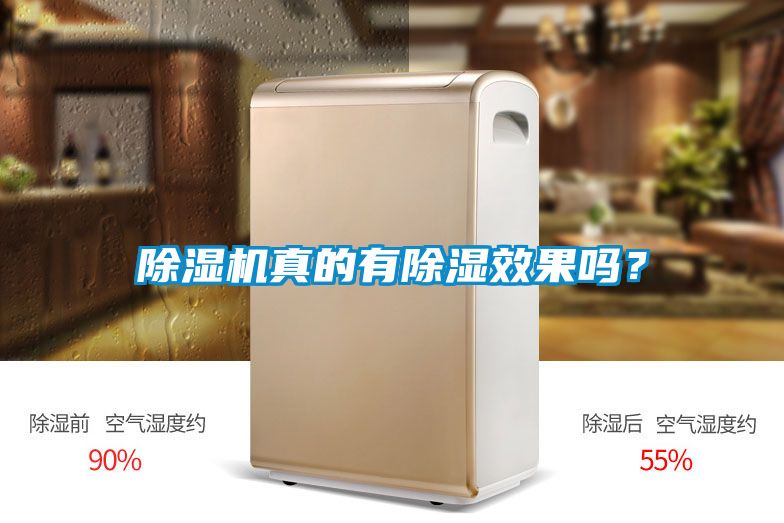 除濕機真的有除濕效果嗎？