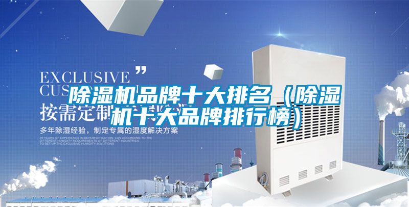除濕機(jī)品牌十大排名(除濕機(jī)十大品牌排行榜)