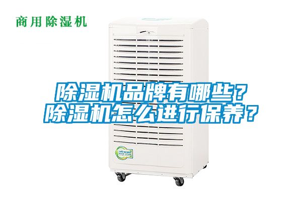 除濕機品牌有哪些？除濕機怎么進行保養？