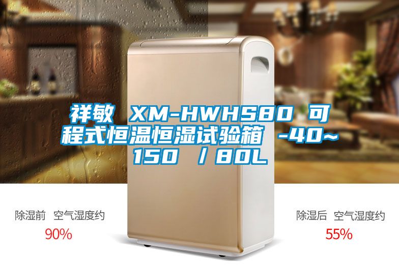 祥敏 XM-HWHS80 可程式恒溫恒濕試驗箱 -40~150℃/80L