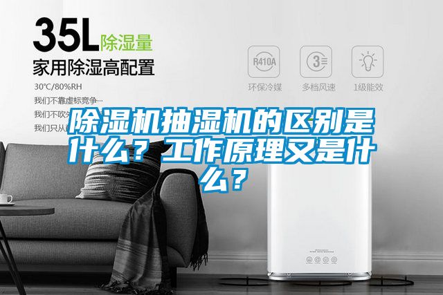 除濕機抽濕機的區別是什么？工作原理又是什么？