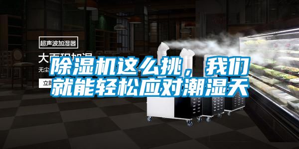 除濕機這么挑,我們就能輕松應對潮濕天