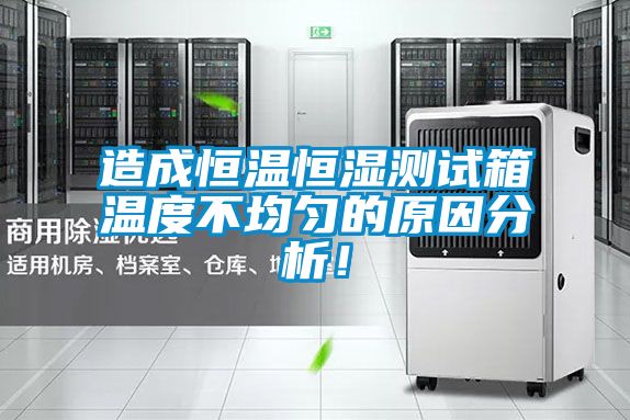 造成恒溫恒濕測試箱溫度不均勻的原因分析!